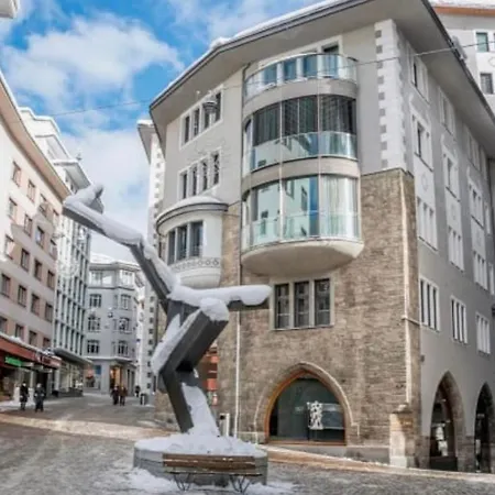 Luxorius Living In The Heart Of St. Moritz Dorf *
